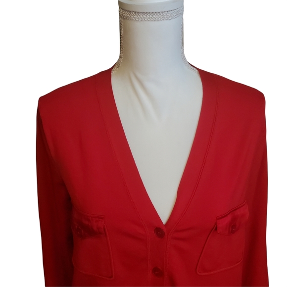 EUC Emauel Ungaro Silk Blend Button Up Cardigan - Picture 2 of 11